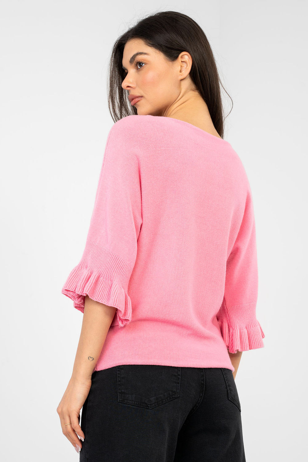 Italy Moda Pink Jumper - view 3