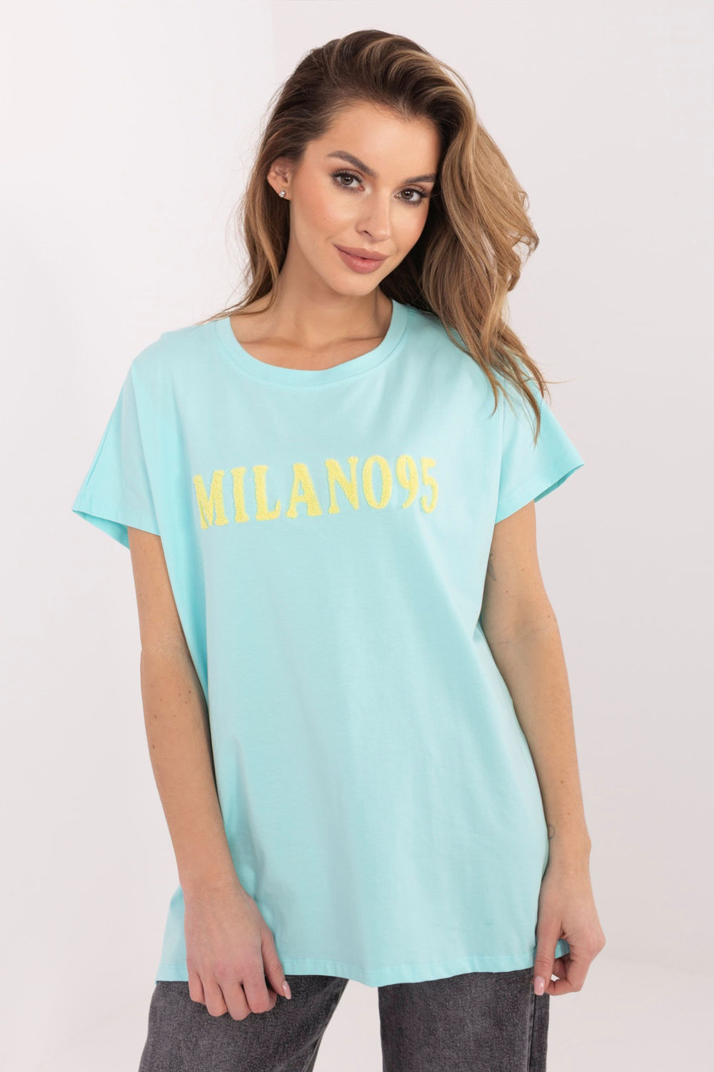Relevance Mint Short Sleeve Cotton T-Shirt