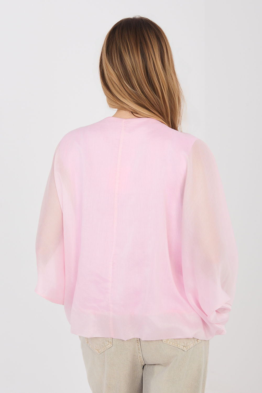 Italy Moda Light Pink Blouse - view 3