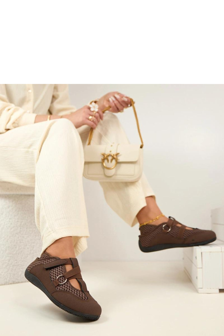Solea Vesper Brown Ballet Flats