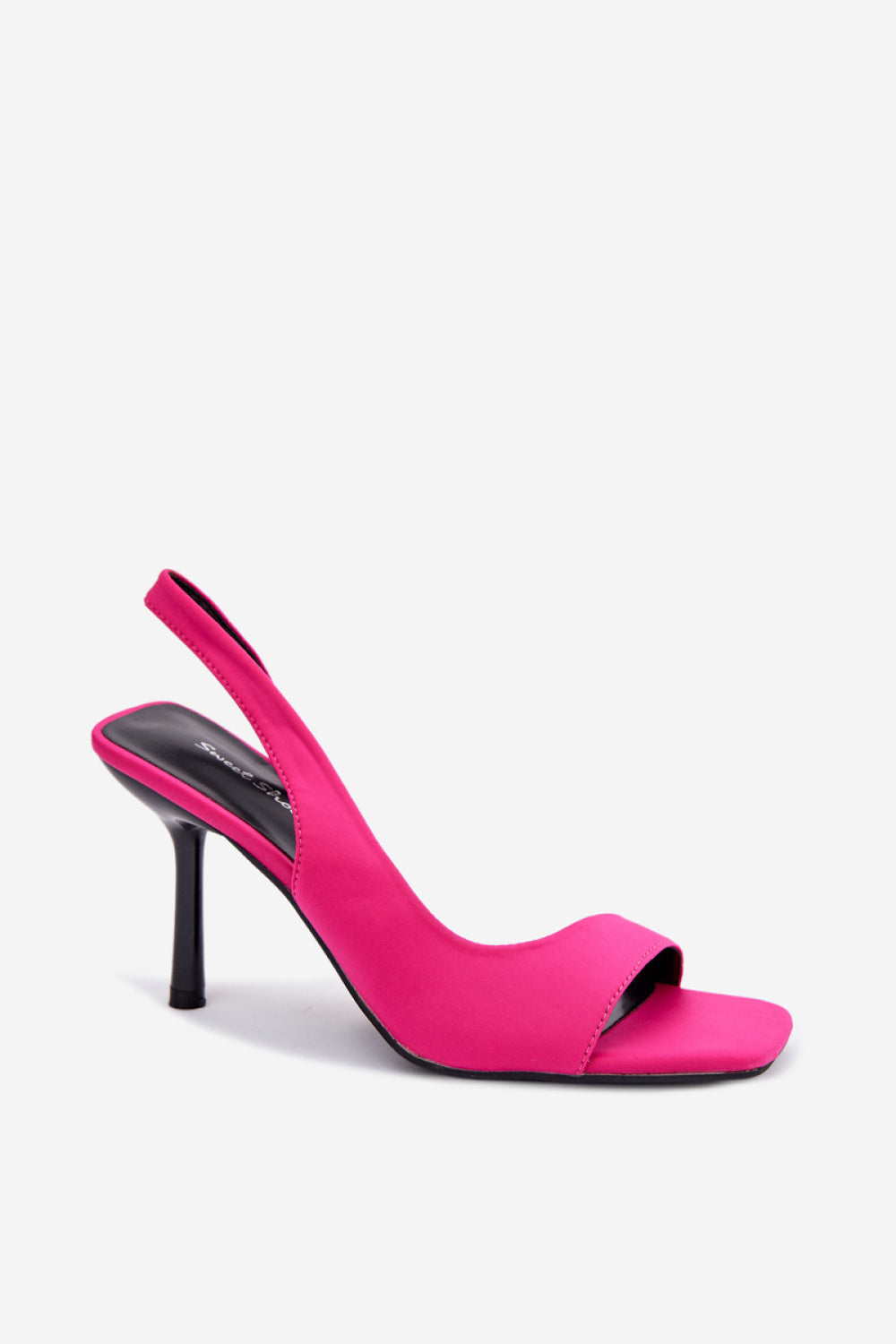 Step In Style Calvoria Fuchsia Stiletto Heeled Sandals - view 2