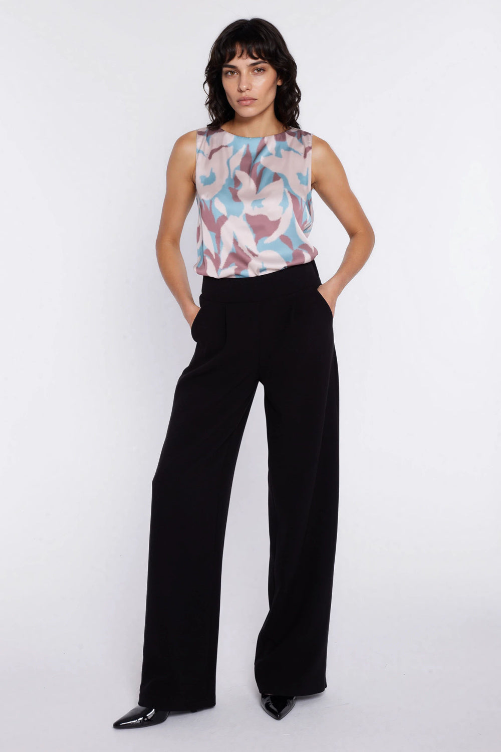 Nife Black Trousers