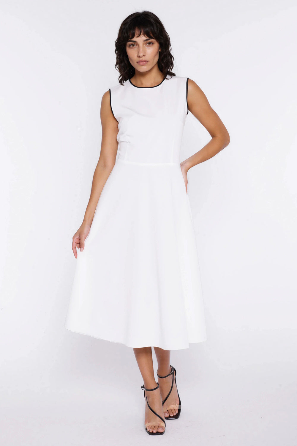 Nife Ecru Dress - view 2
