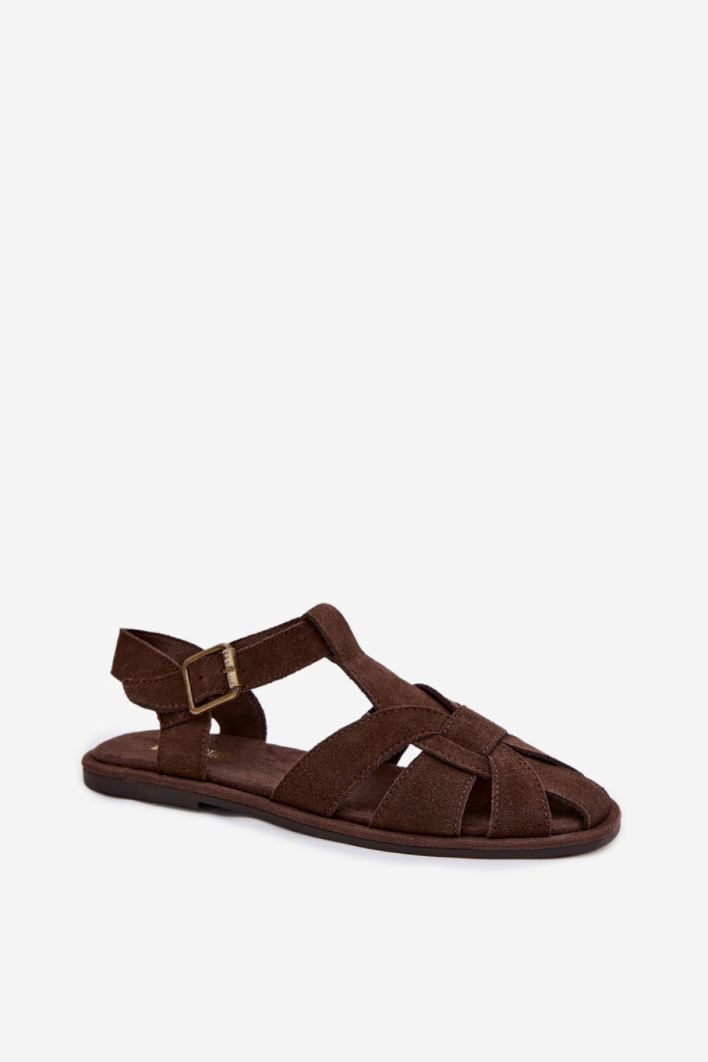 Step In Style Chocolate Sandals - view 2