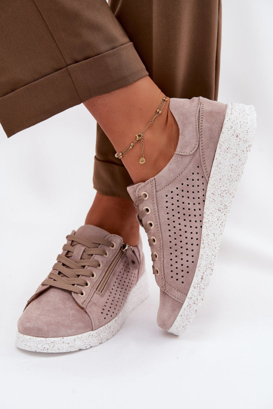 Step In Style Cemela Beige Shoes