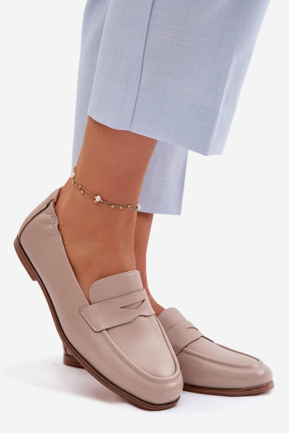 Step In Style Vinceza Beige Moccasins - view 2