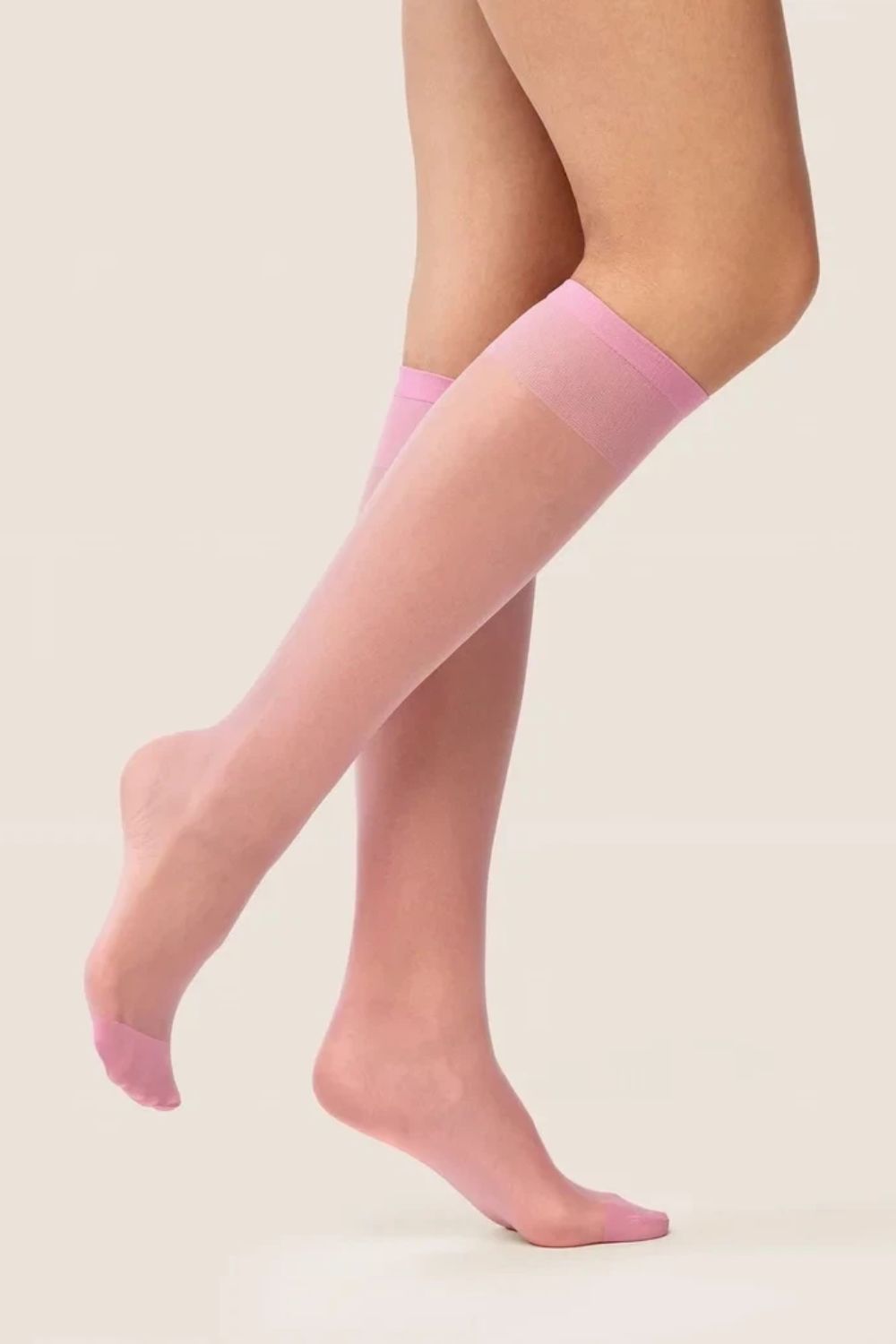 Gabriella Rose Pink Knee High Socks