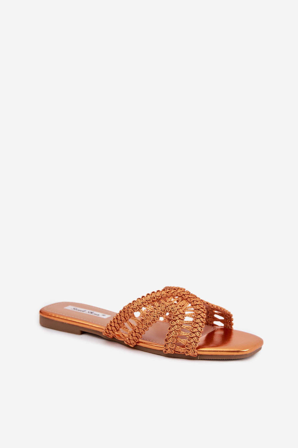 Step In Style Fariella Orange Flip Flops - view 2