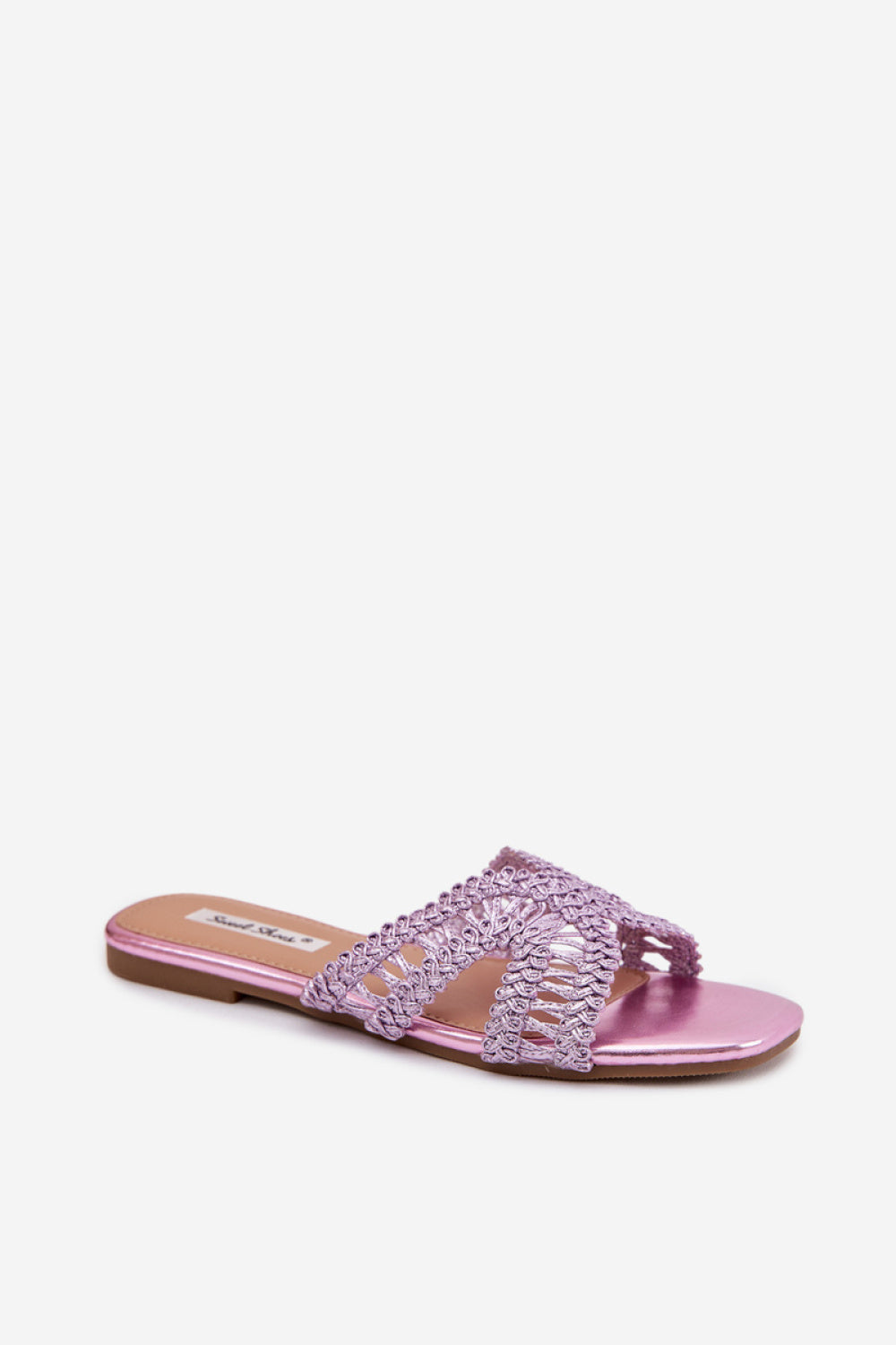 Step In Style Fariella Violet Flip Flops - view 2