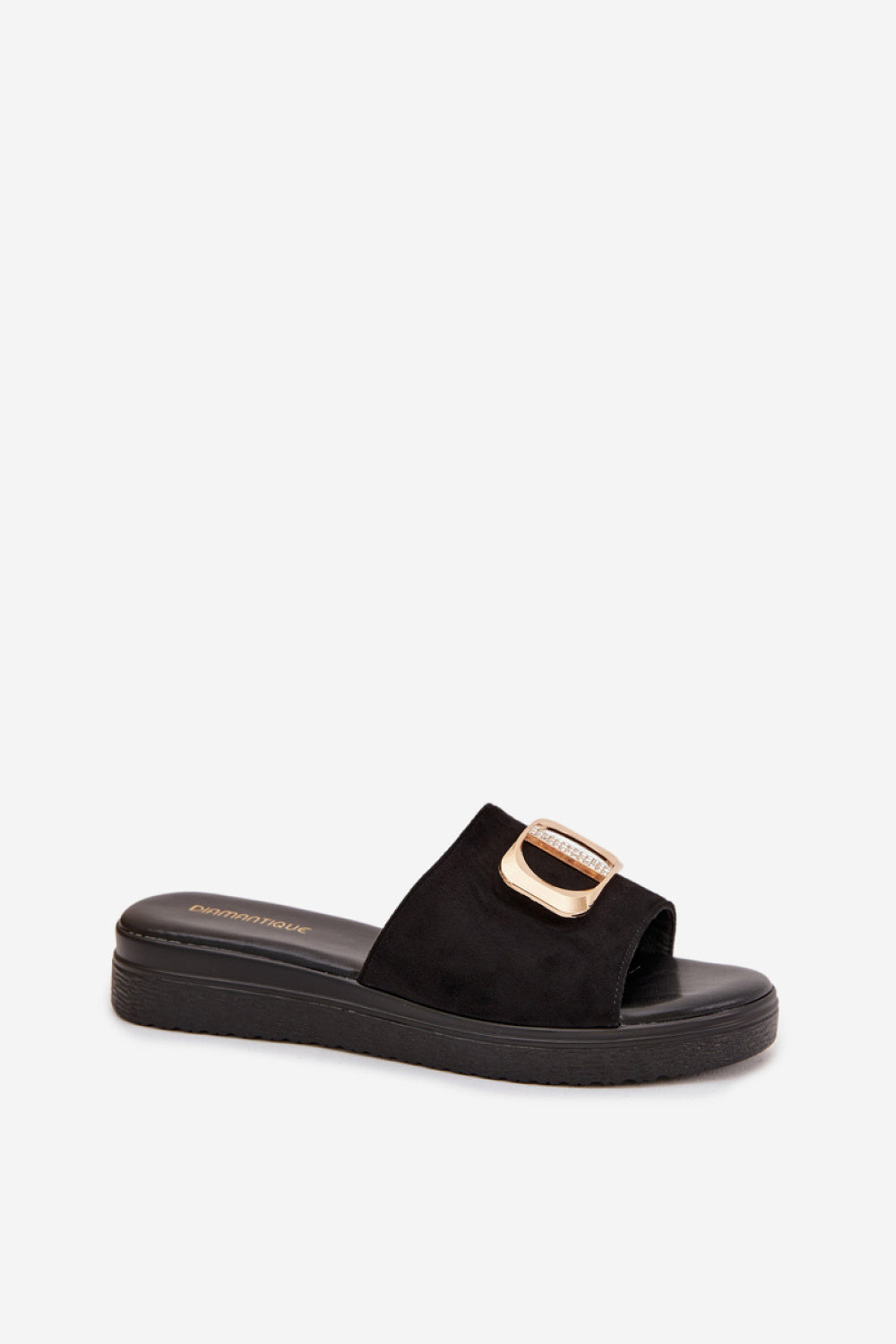Step In Style Elmera Black Flip Flops - view 2