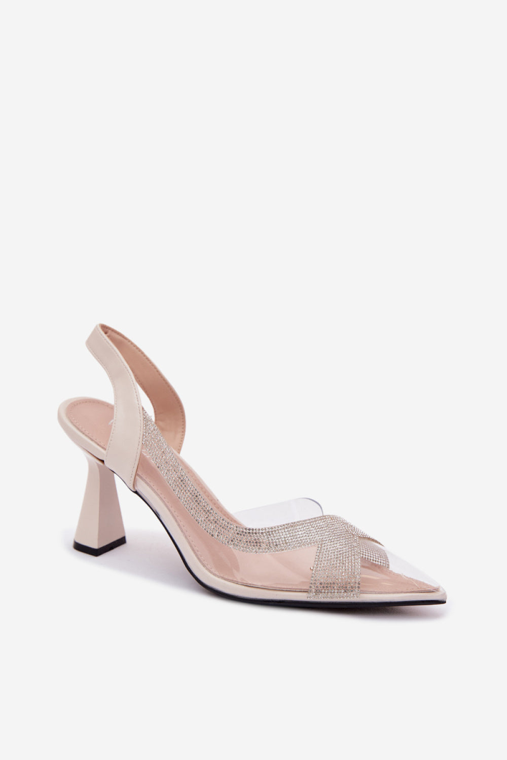 Step In Style Vinceza Light Beige Heeled Sandals - view 2