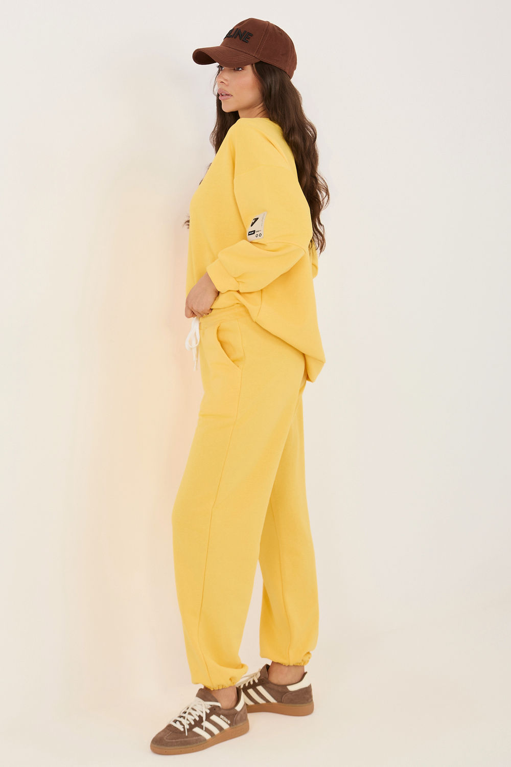 Rue Paris Yellow Cotton Co-Ord Set