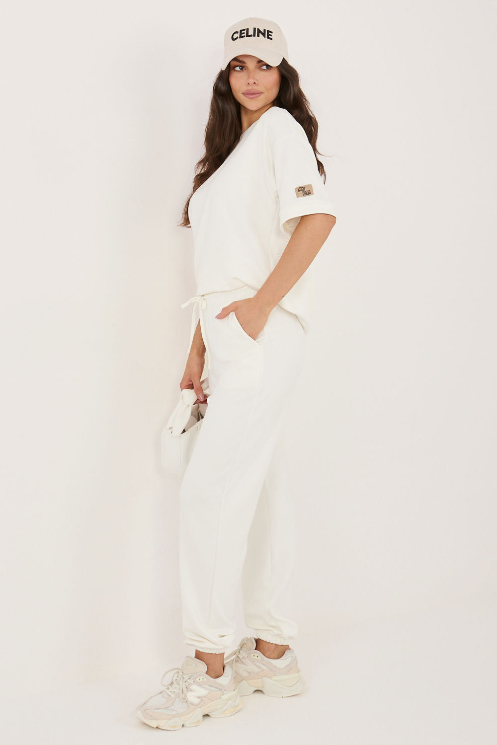 Rue Paris Ecru Round Neck Co-Ord Set - view 2