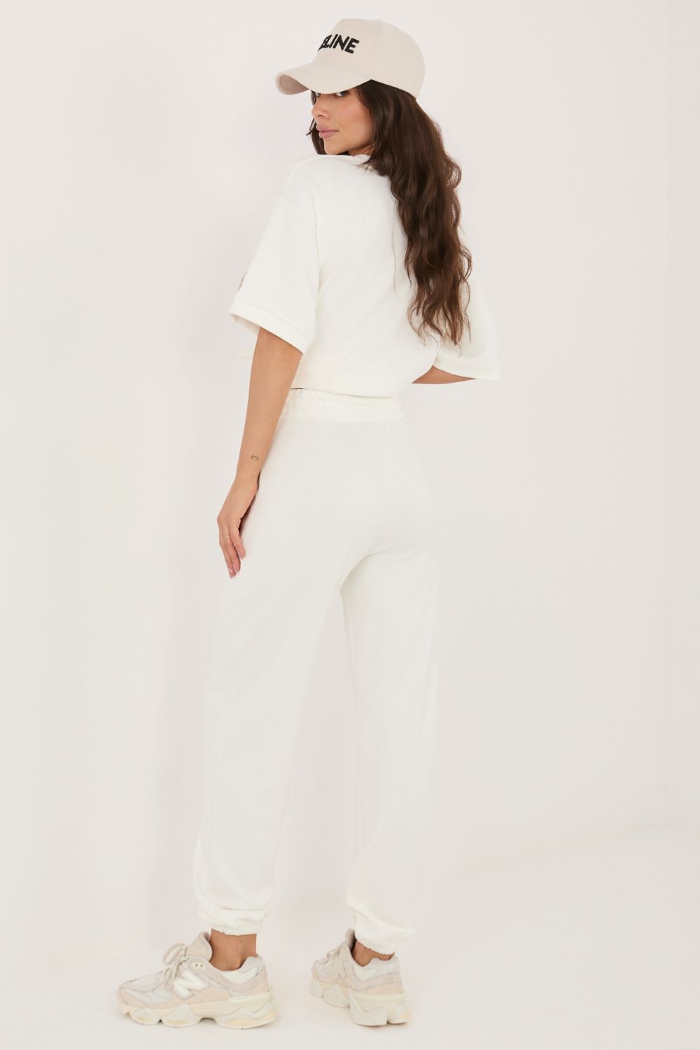 Rue Paris Ecru Round Neck Co-Ord Set - view 3