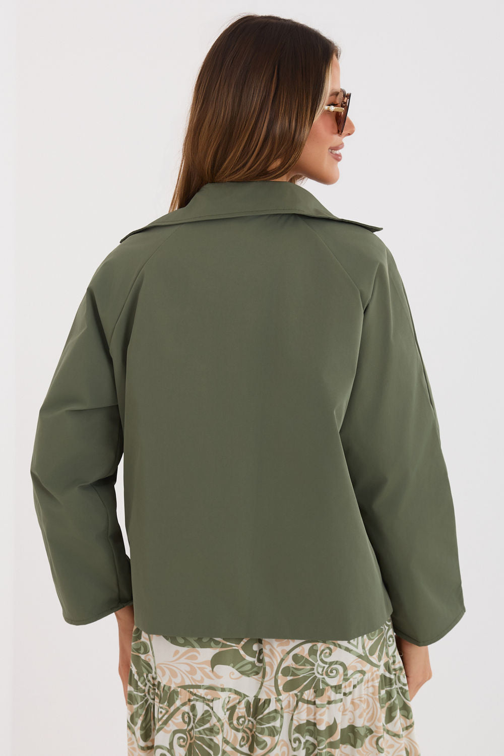 Rue Paris Khaki Coat - view 3