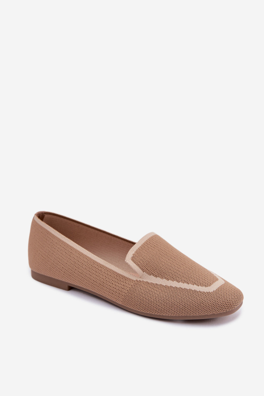 Step In Style Selisa Light Brown Mesh Moccasins - view 2