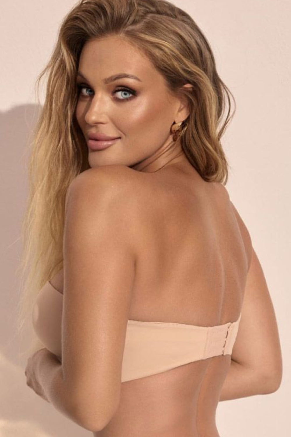 Kinga Expert Bra Beige Push-Up Strapless Bra - view 3