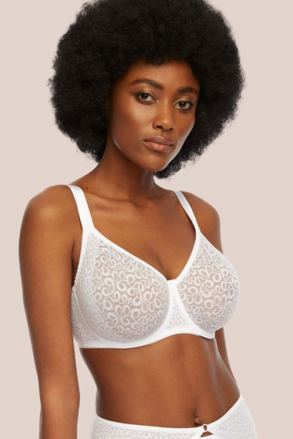 Kinga Clara White Soft Bra