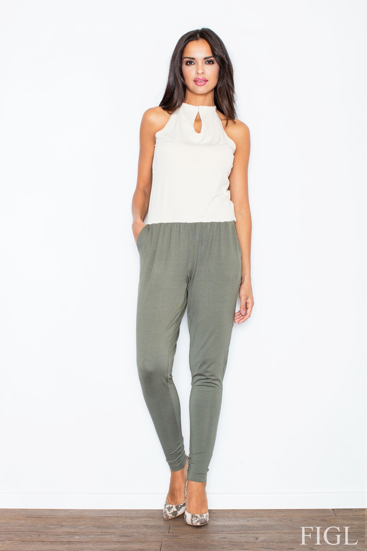 Figl Green Jumpsuit