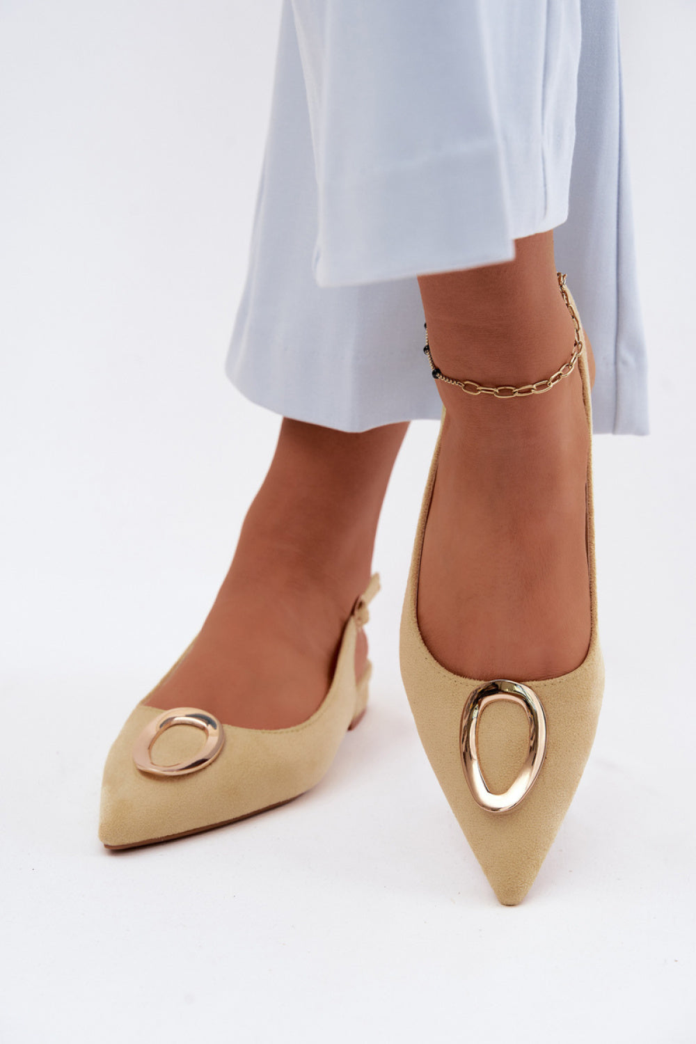 Step In Style Sparkle Yellow Sandals