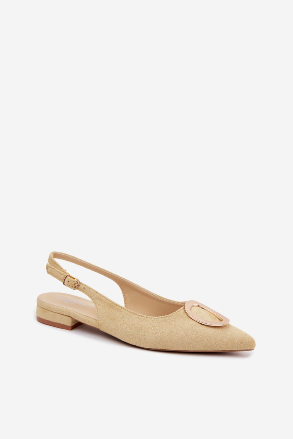 Step In Style Sparkle Yellow Sandals - view 2