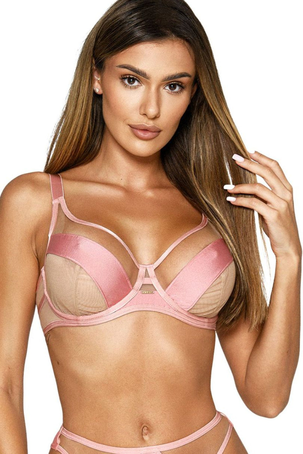Kinga Pink Soft Bra