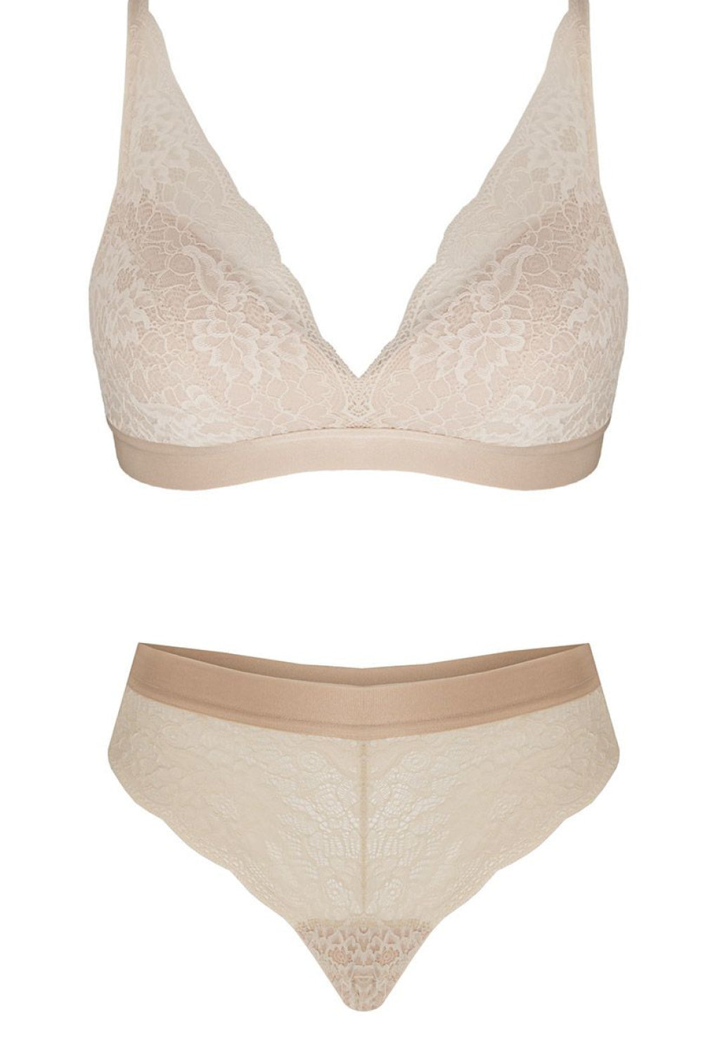 Kinga Natural Eco Ecru Soft Bra - view 2