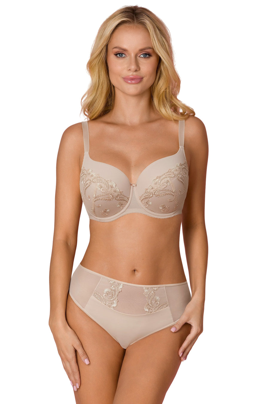 Vena Nude Polyamide Padded Bra