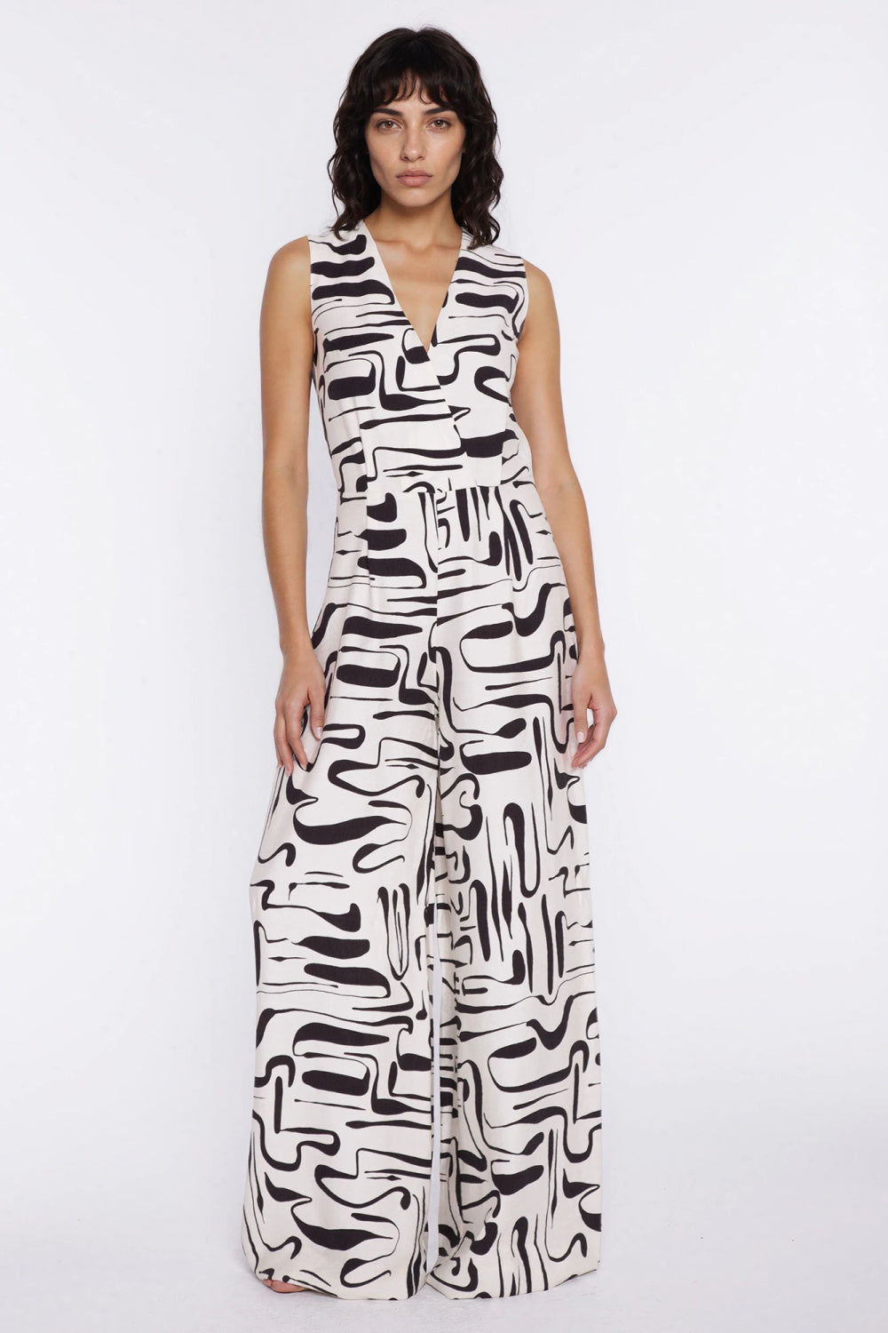 Nife Patterned Jumpsuit