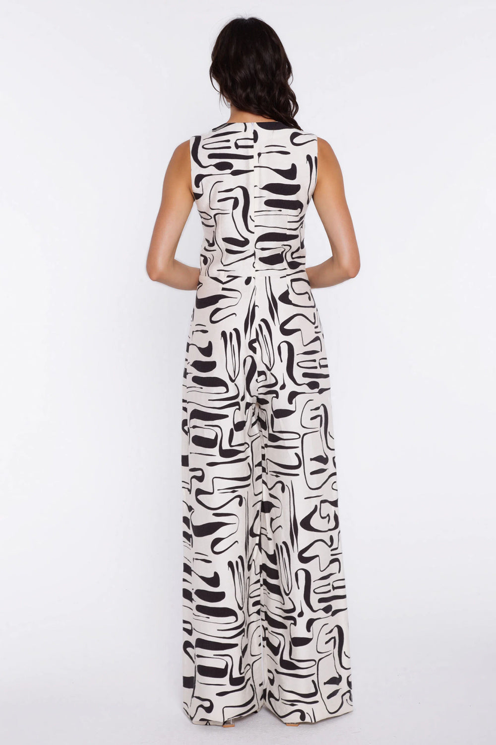 Nife Patterned Jumpsuit - view 3