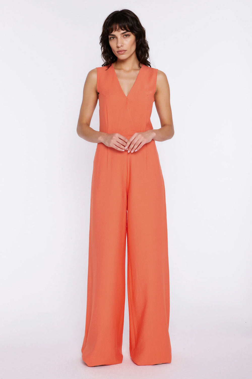 Nife Orange Jumpsuit - view 4