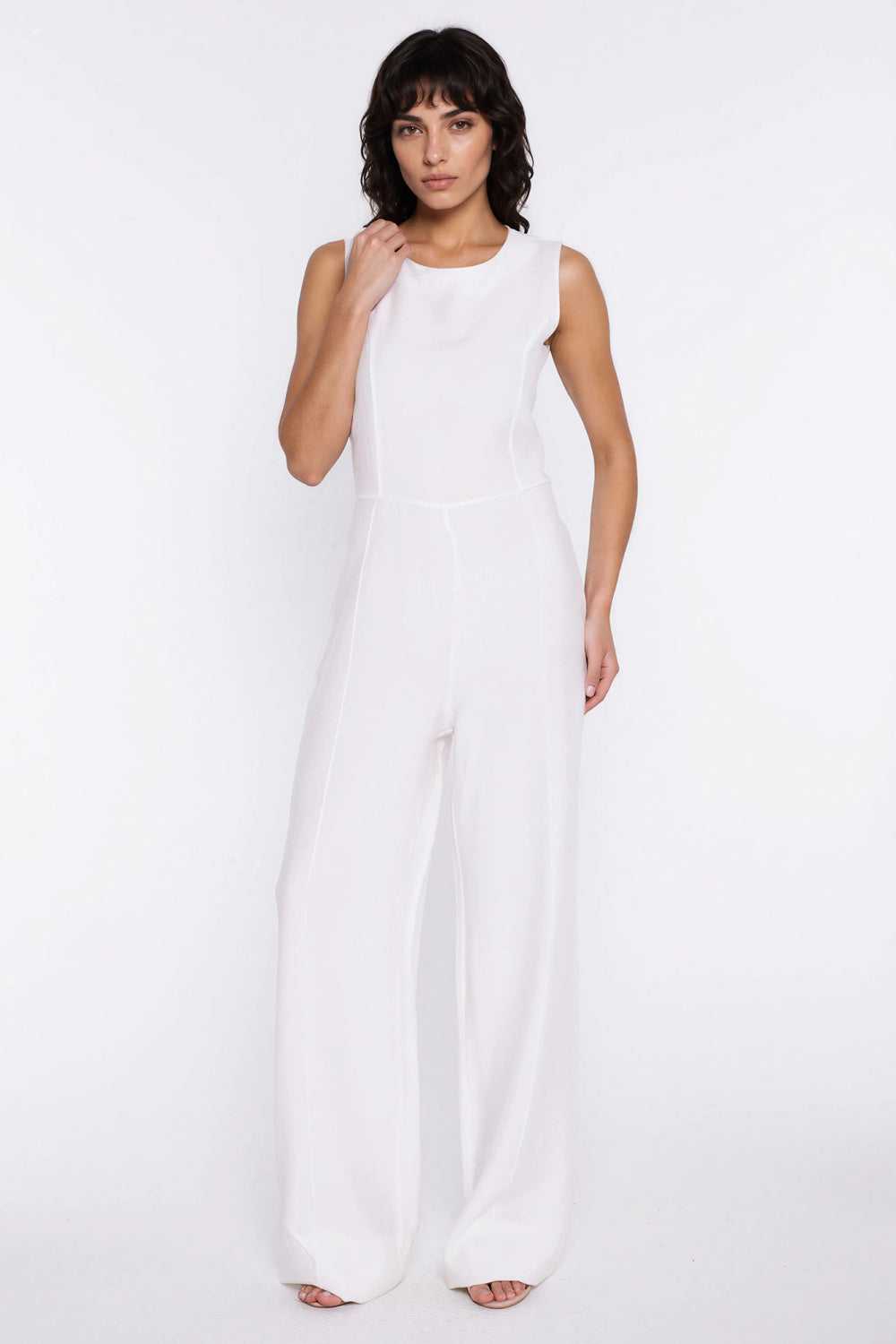 Nife Ecru Jumpsuit - view 3