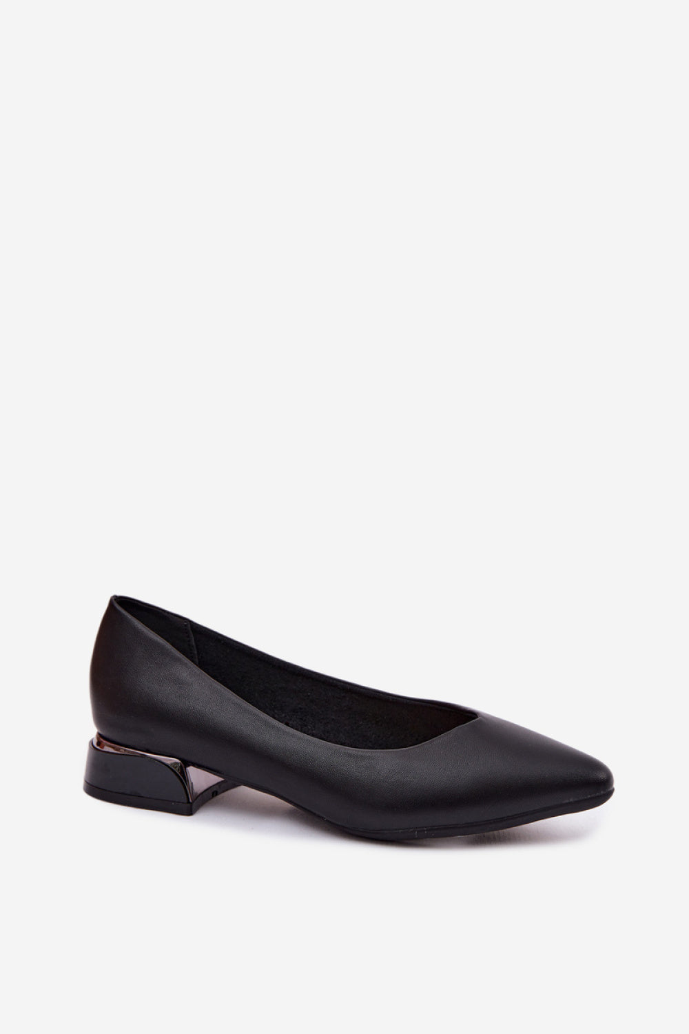 Step In Style Vinceza Black Ballet Flats - view 2