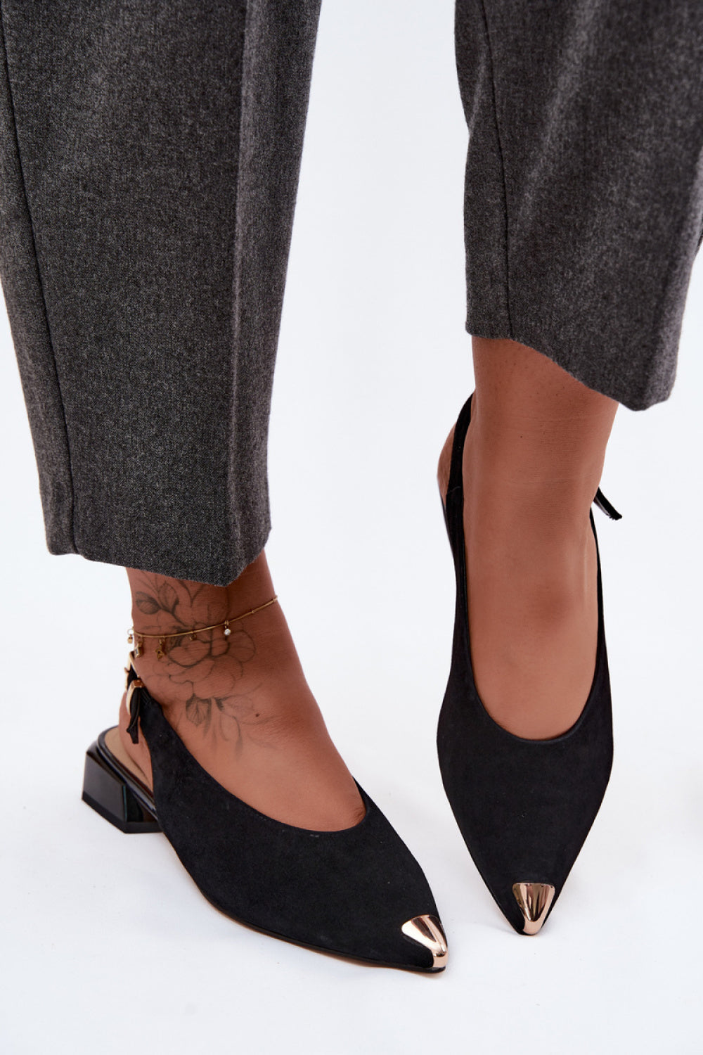 Step In Style Black Sandals