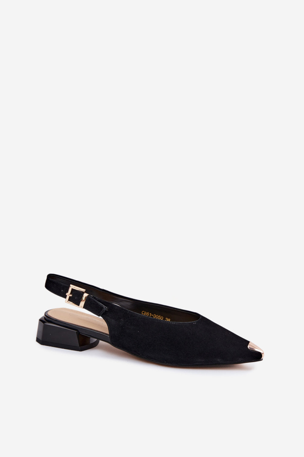 Step In Style Black Sandals - view 2