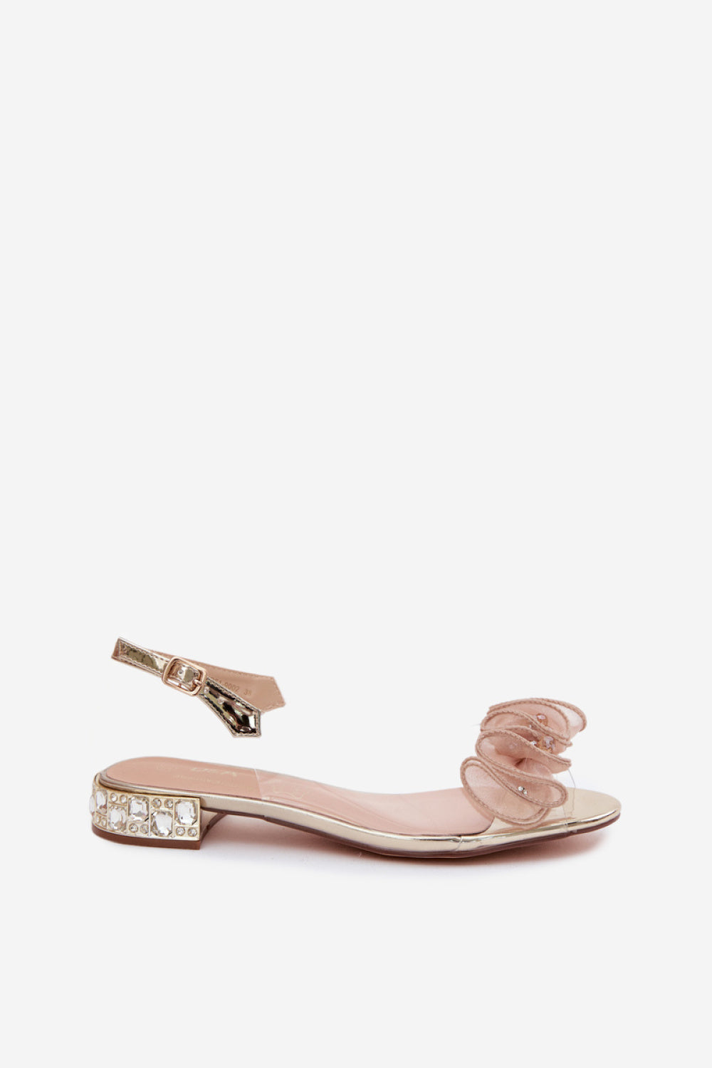 Step In Style Gold Sandals - view 2