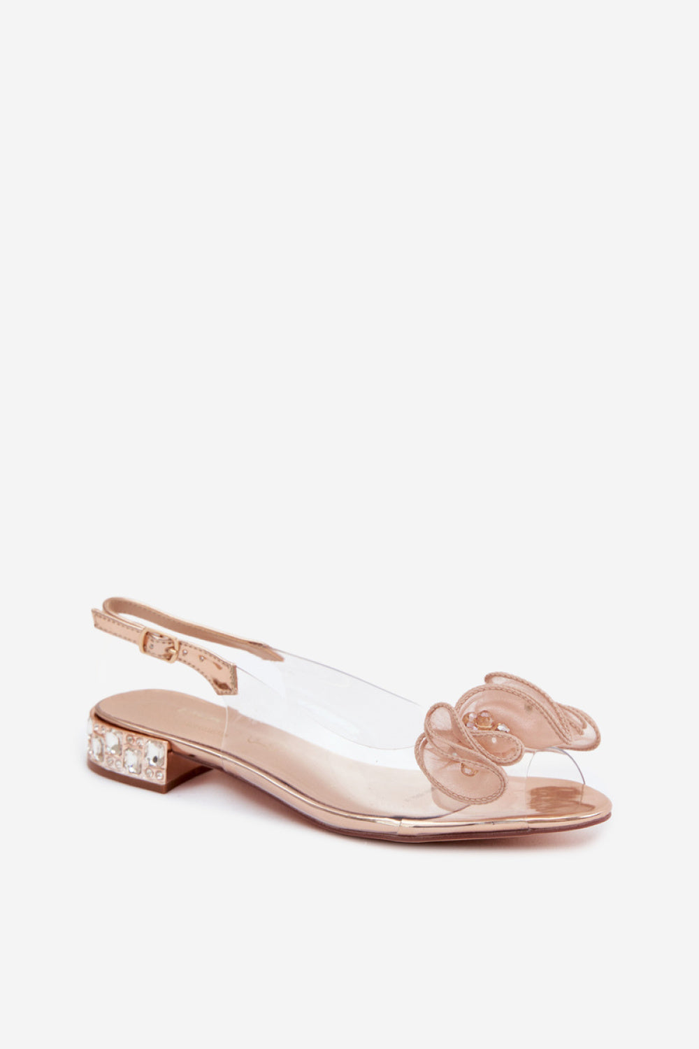 Step In Style Gold Sandals - view 2