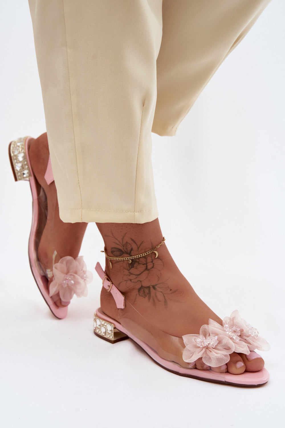 Step In Style Pink Sandals