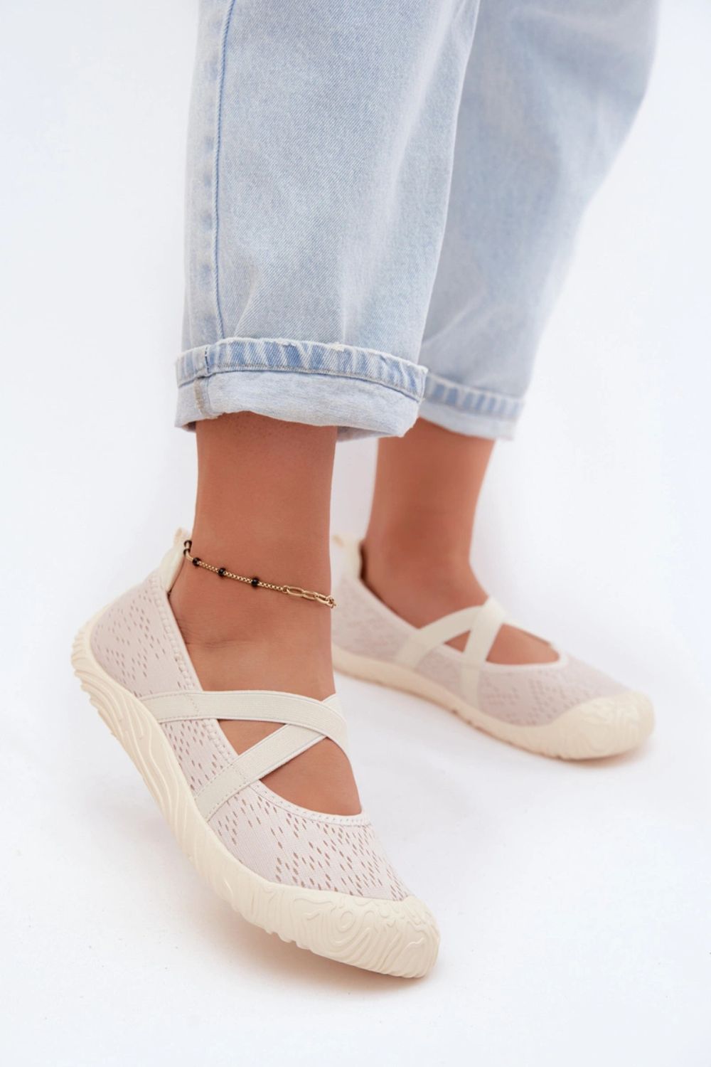 Step In Style Artiker Light Beige Ballet Flats - view 4
