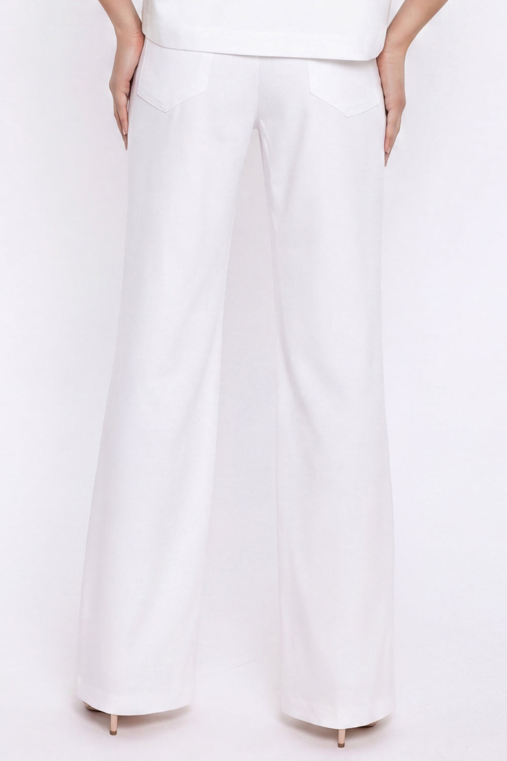 Nife White Denim Bodycon Jeans - view 3