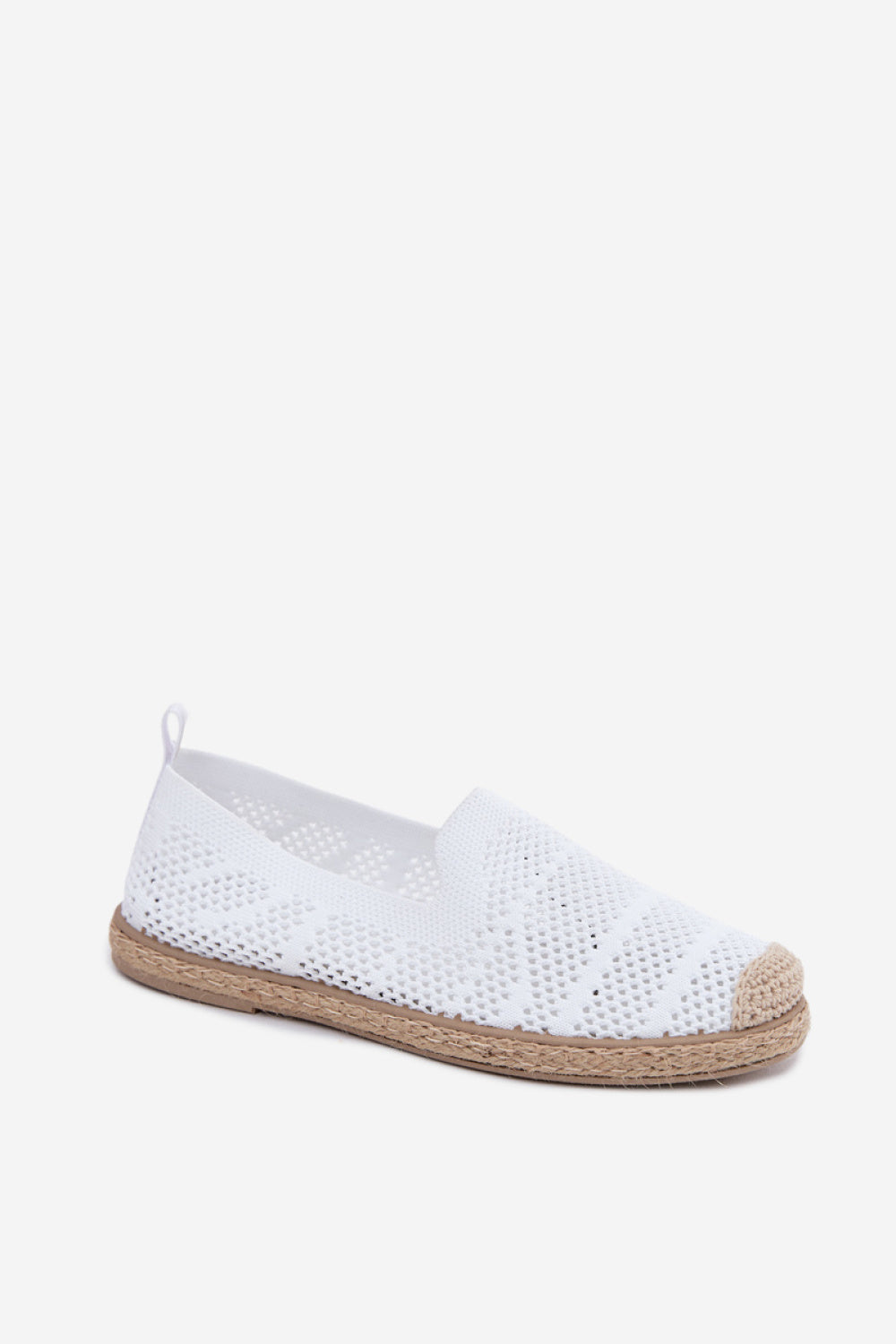 Step In Style Candessa White Lace Espadrilles - view 2