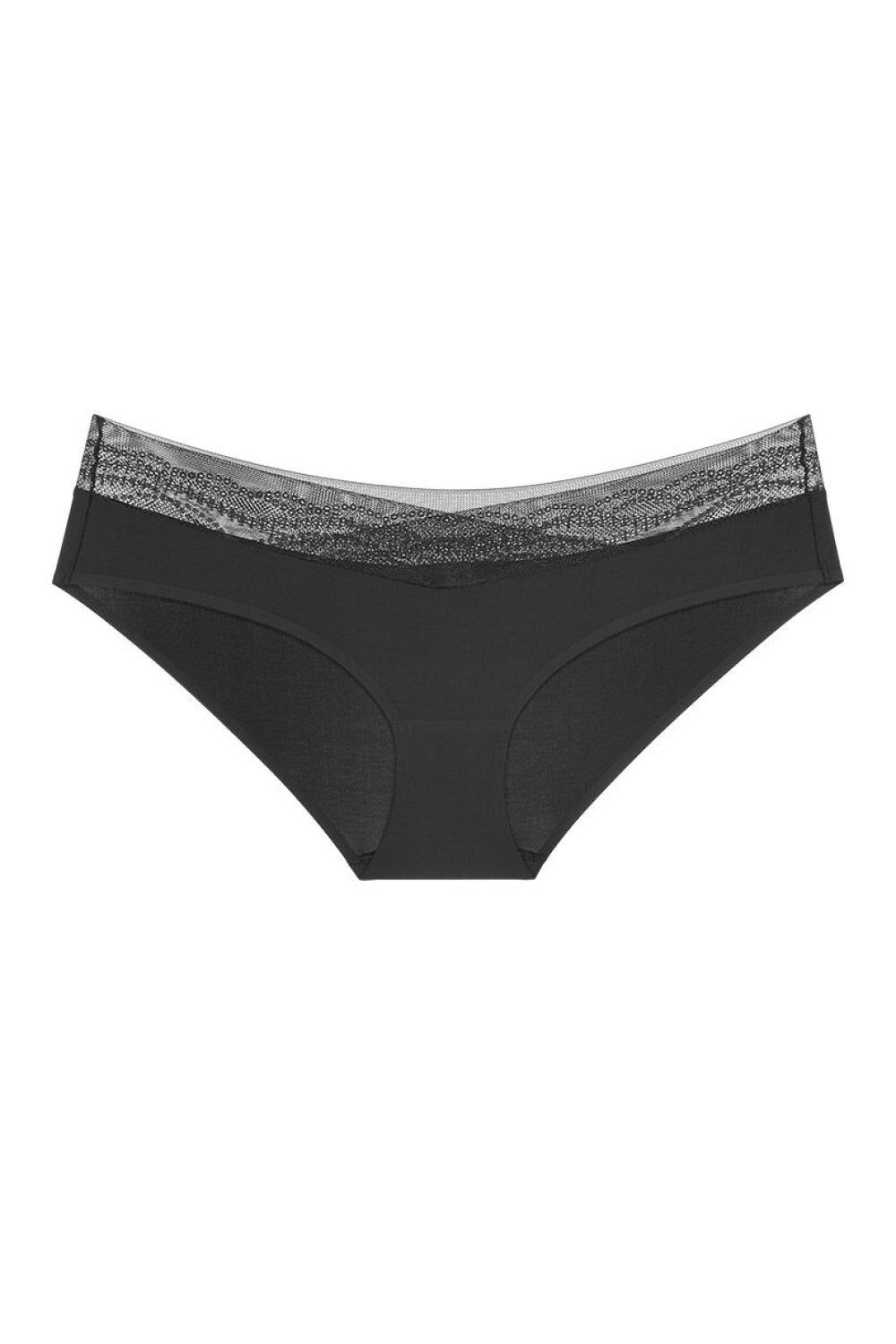 Triumph Breathe Black Lace Knickers - view 4