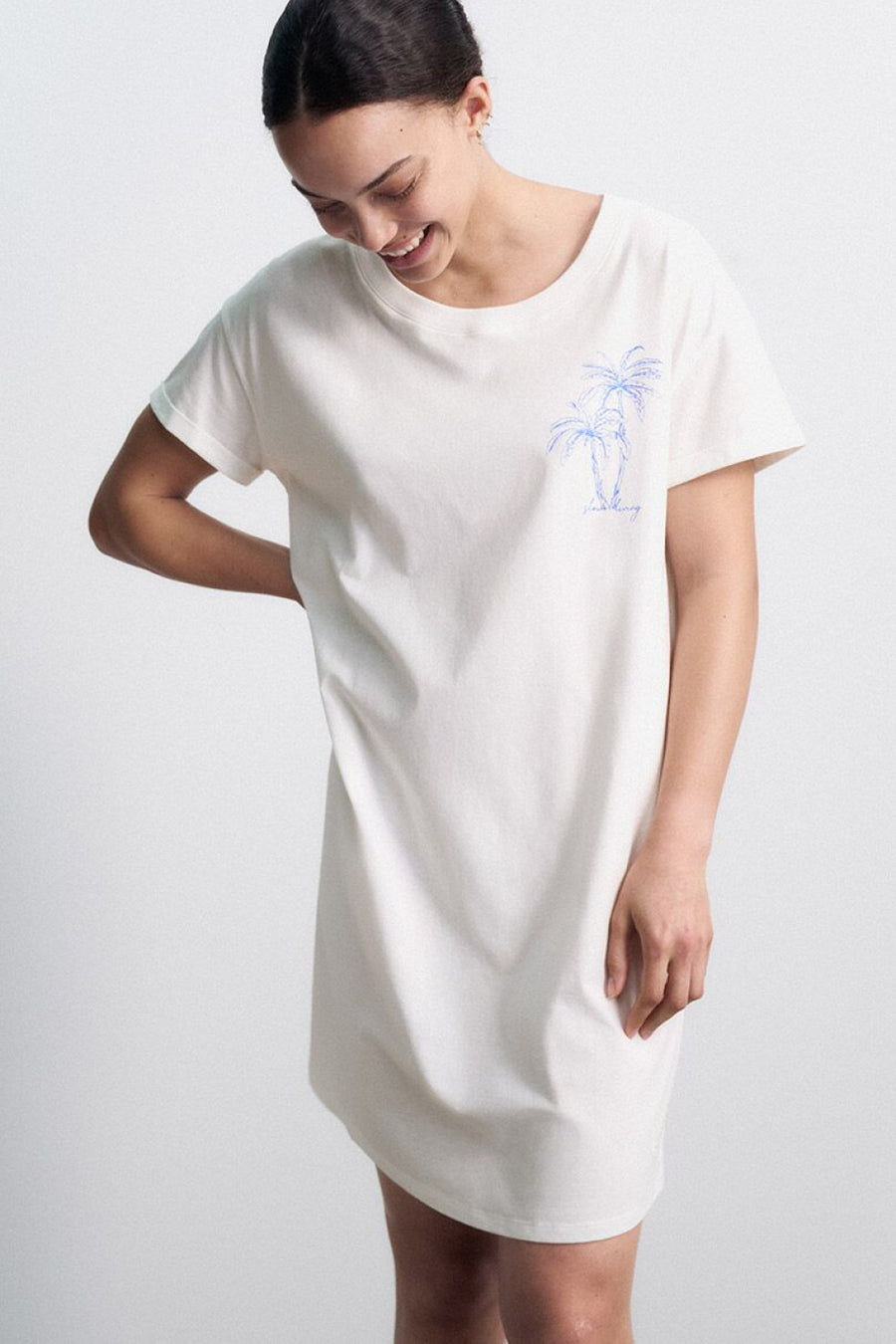 Triumph Nightdresses Ecru Short Sleeve Nightdress