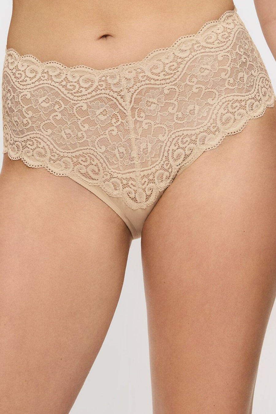 Triumph Amourette Nude High Waisted Knickers
