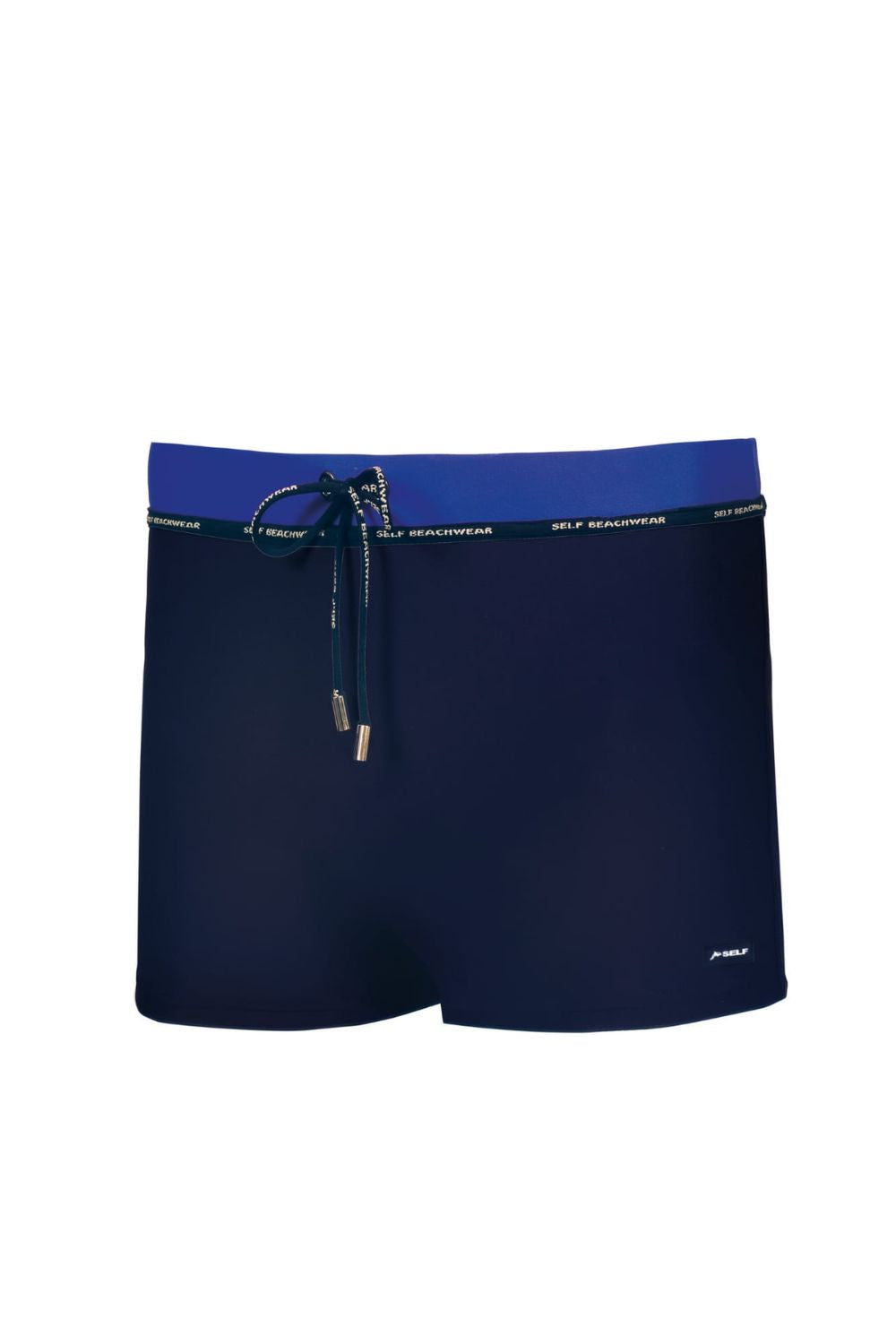 Barontex Navy Polyamide Men's Swim Shorts with Drawstring