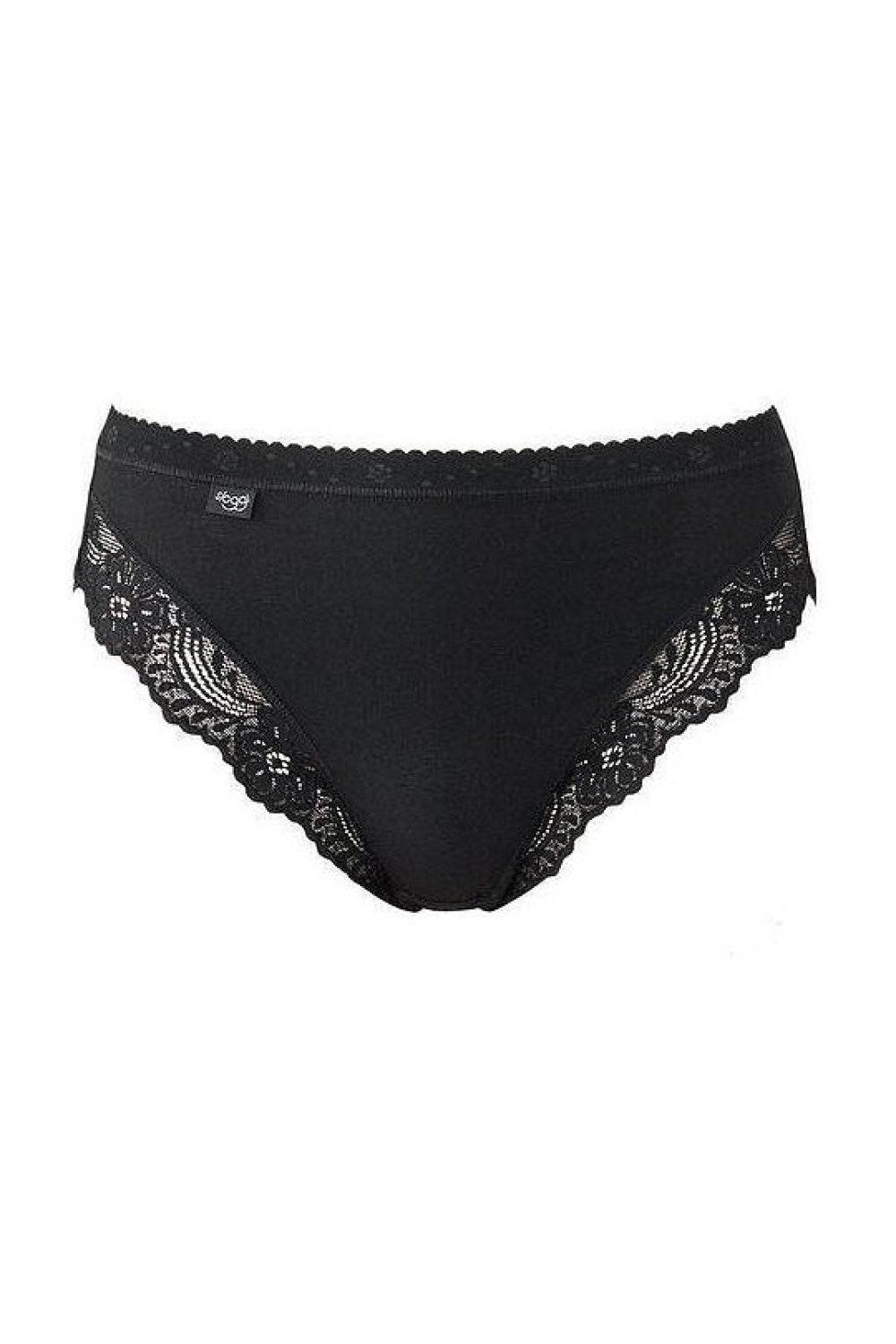 Sloggi Romance Tai Black Lace Knickers - view 2