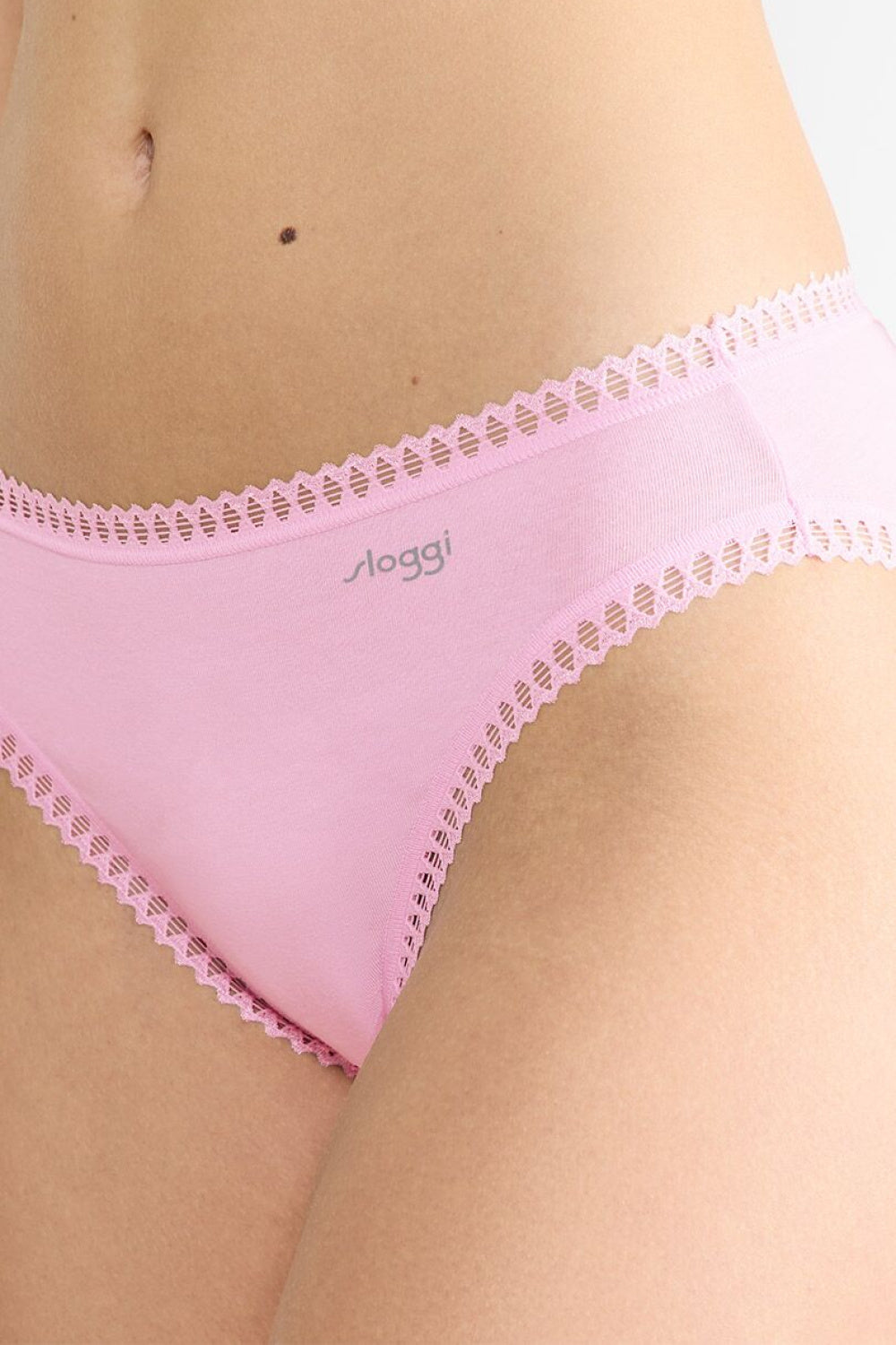 Sloggi Pink Printed Lace Lingerie Set - view 5