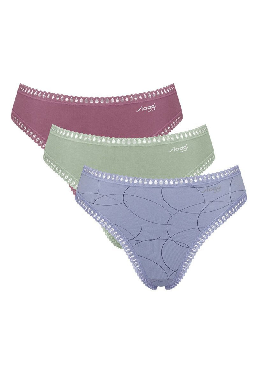 Sloggi Multicolour Lace Lingerie Set