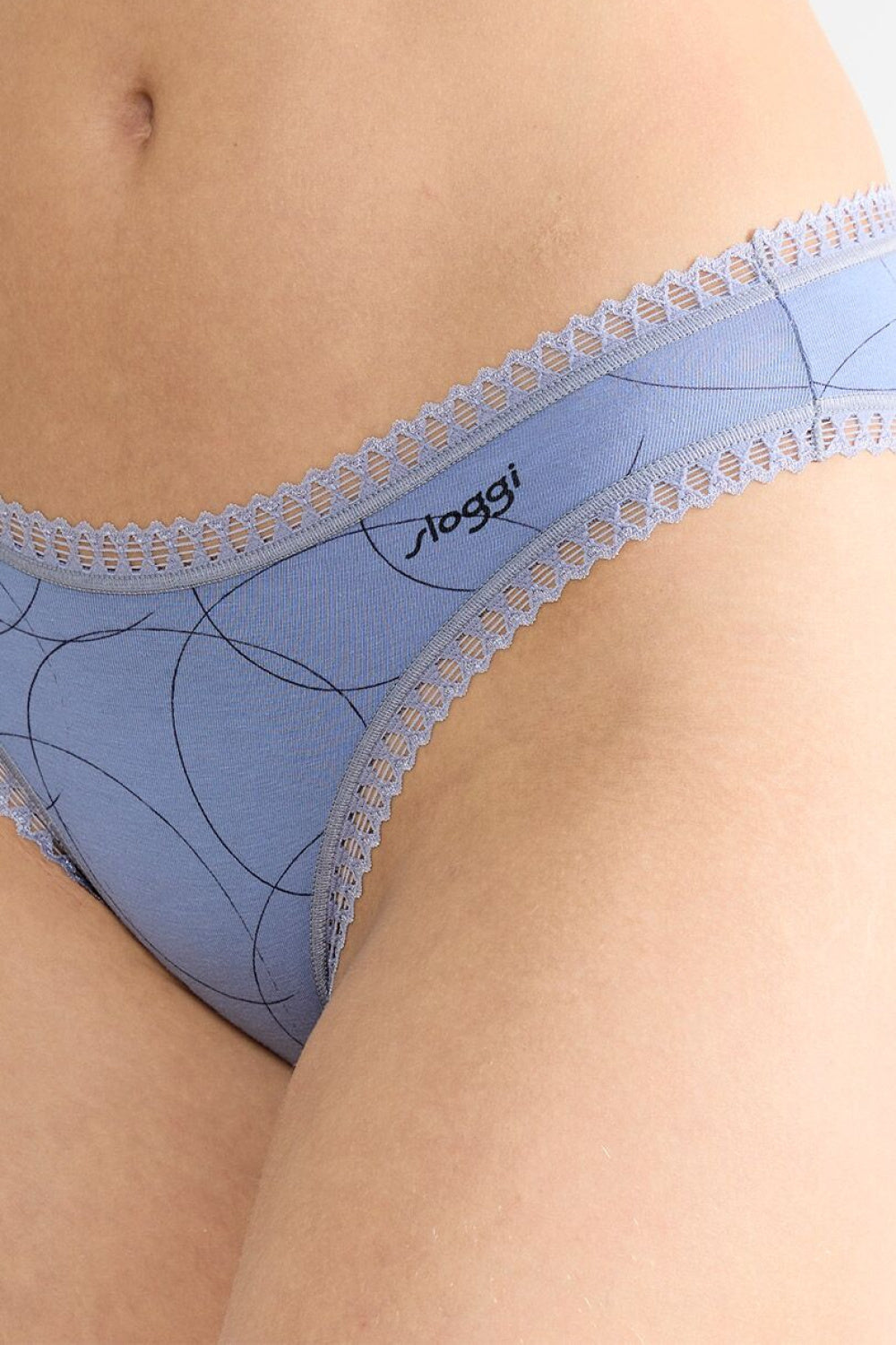 Sloggi Multicolour Cotton Lace Lingerie Set - view 4