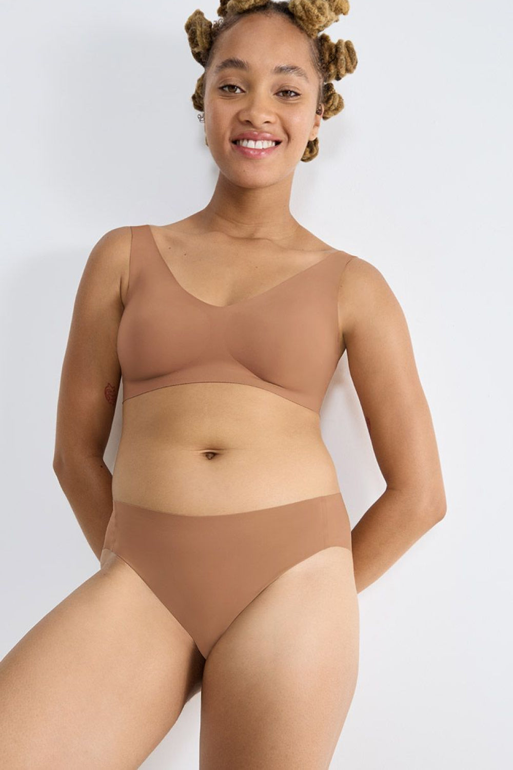 Sloggi Zero Feel Brown Underwired Knickers - view 2